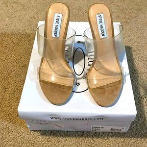 Steve Madden Charlee Clear Heels